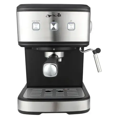 Espressor Arielli KM-490BS, Putere 1100 W, Capacitate 1.25 l (Negru/Inox)