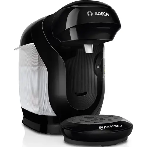 Espressor automat cu capsule BOSCH TASSIMO STYLE TAS112E, 1400 W, 8 bauturi, 0.7 l (Negru)