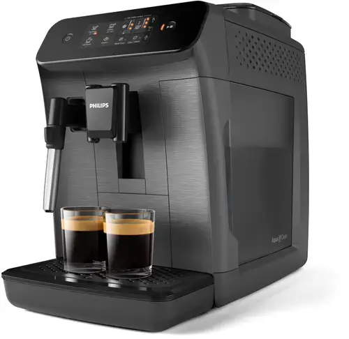 Espressor automat Philips EP0824/00, 1500 W, Rezervor 1.8 l, 3 Intensitati cafea, 15 bari, Rasnita incorporata, Recipient boabe 275 g (Gri)