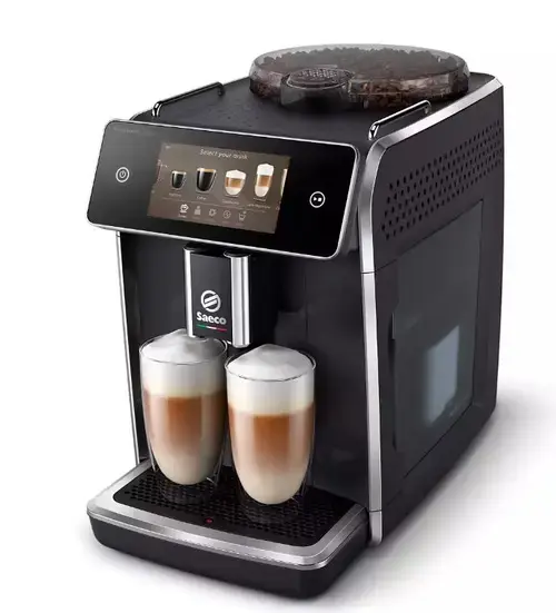 Espressor automat Saeco SM6680/00, 1500 W, 15 Bar, 1.8 L, 300 g (Negru/Argintiu)