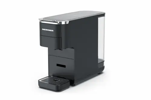 Espressor cu capsule HEINNER HEMC-DD15BK, 1525 W, Ecran digital, Control Touch, Rezervor 1.5 l (Negru)