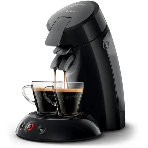 Espressor cu capsule Philips Senseo Original HD6553/67, 1450 W, Rezervor 0.7 l, Control Tactil TFT (Negru)