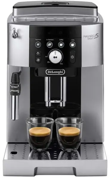 Espressor De'Longhi Magnifica S Smart ECAM250.23.SB, 1450 W, 15 bari (Negru/Argintiu)