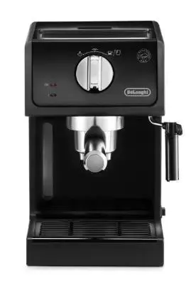 Espressor manual De'Longhi ECP 31.21, 1100W, 15 bari, 1.1 l, Negru