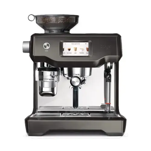 Espressor manual Sage the Oracle™ Touch SES990BST4EEU1, 2400 W, 9 bar, Rezervor apa 2.5 l, Rasnita incorporata cu 45 setari, Portafiltru 58mm (Negru/Inox)
