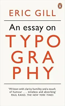Essay on Typography, Paperback/Eric Gill