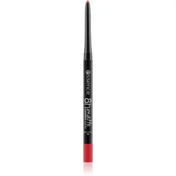 essence 8h Matte Comfort dermatograf mat de buze cu ascutitoare