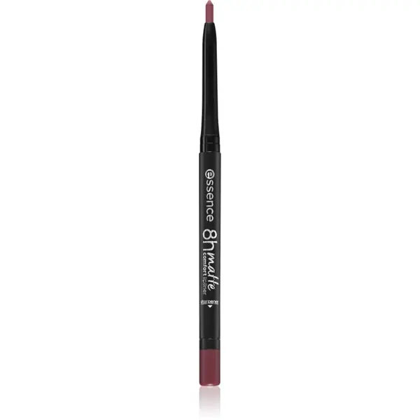 essence 8h Matte Comfort dermatograf mat de buze cu ascutitoare culoare 06 Cool Mauve 0,3 g