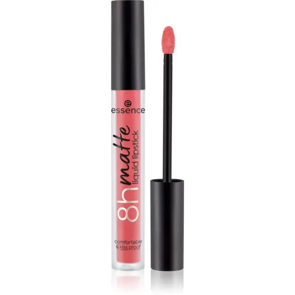 essence 8h matte ruj lichid mat culoare 09 Fiery Red 2,5 ml