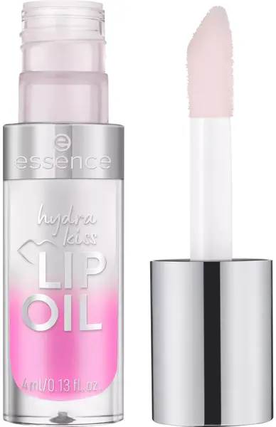 Essence Balsam hrănitor pentru buze cu nuanță Hydra Kiss, 01 Kiss From A Rose, 4 ml