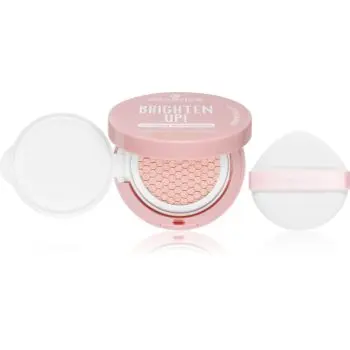 essence BRIGHTEN UP! Cushion Foundation burete cu machiaj matifiant