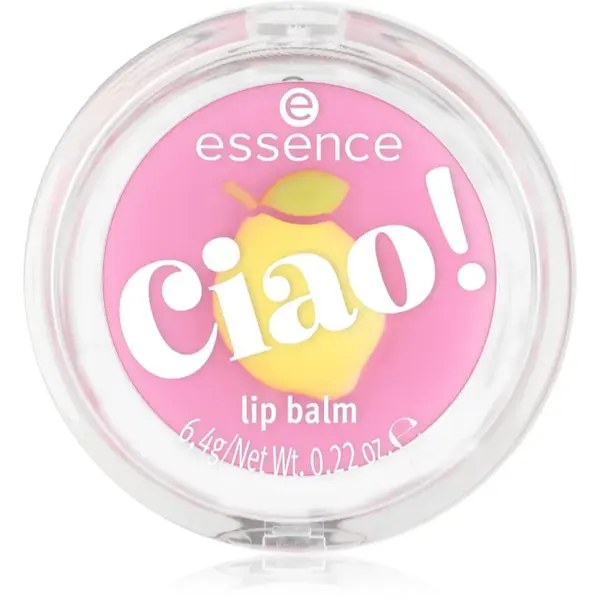 essence Ciao! balsam de buze culoare 01 Lemonissima 6.4 g