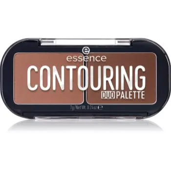 essence CONTOURING DUO PALETTE Patela pentru conturul fetei