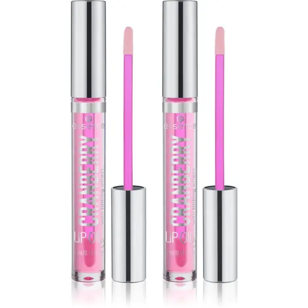 essence Cranberry DUO ulei pentru buze pachet duo