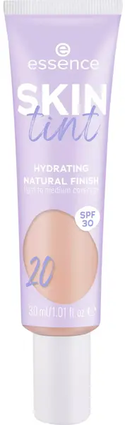 Essence Cremă nuanțatoare cu acoperire ușoară până la medie Skin Tint, 20, SPF30, 30 ml
