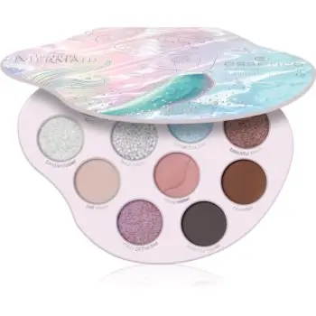 essence Disney The Little Mermaid paletă cu farduri de ochi