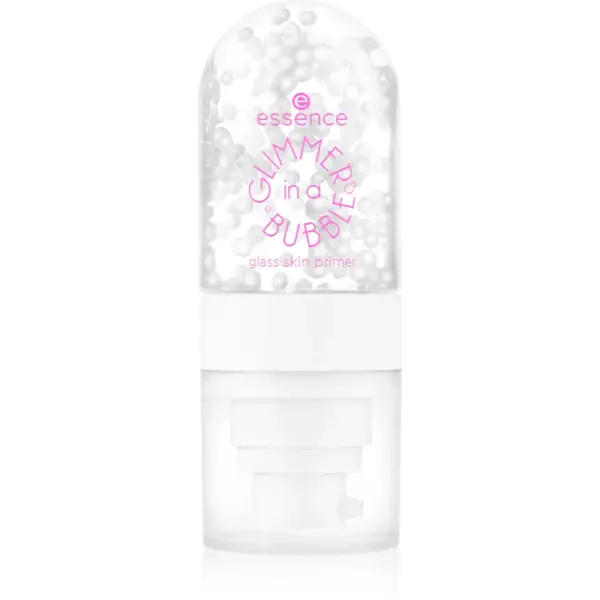 essence GLIMMER IN A BUBBLE Primer lichid pentru o piele radianta culoare 01 Bubble Glaze 35 ml
