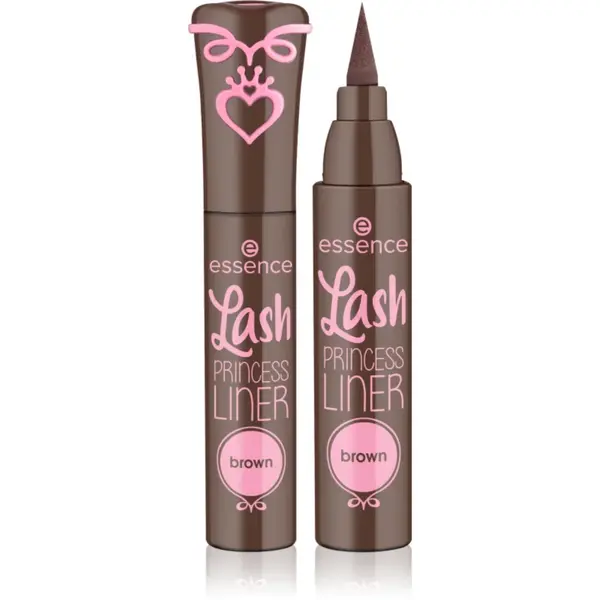 essence Lash PRINCESS eyeliner în fix culoare Brown 3 ml