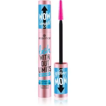 essence lash WITHOUT LIMITS WATERPROOF Mascara pentru volum si lungire rezistent la apa