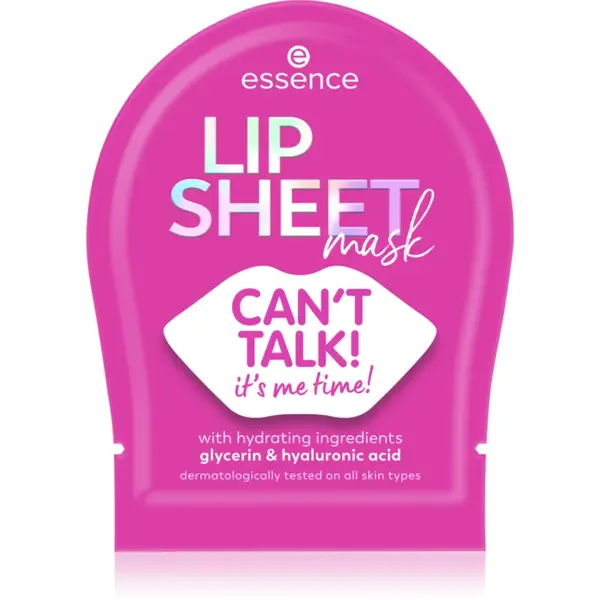 essence LIP SHEET masca pentru celule de buze 01 CAN`T TALK! 1 buc