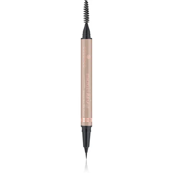 essence Microblading creion pentru sprancene cu pensula culoare Sofr Blonde 0.6 ml