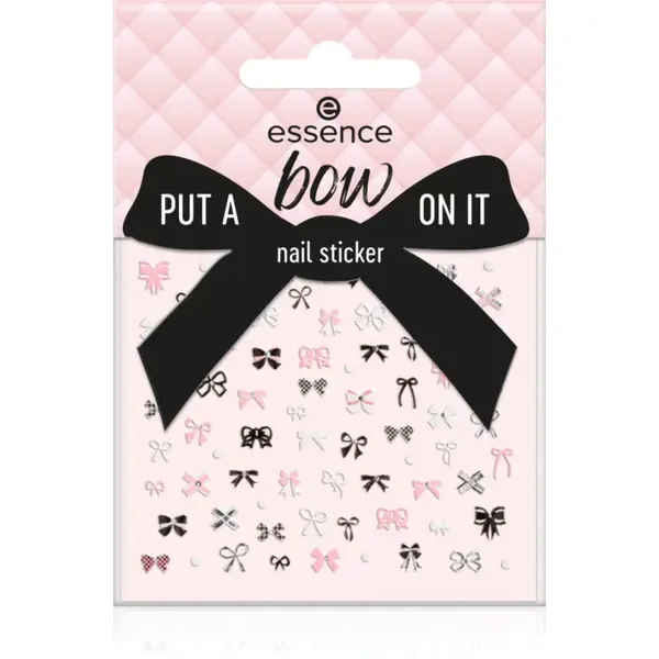 essence PUT A bow ON IT folii autocolante pentru unghii 75 buc