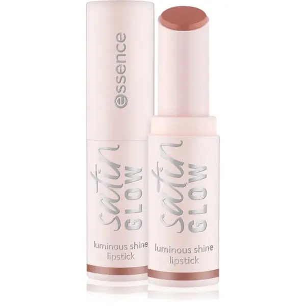 essence satin GLOW ruj cremos cu finisaj satinat culoare 05 Chai There! 3.5 g