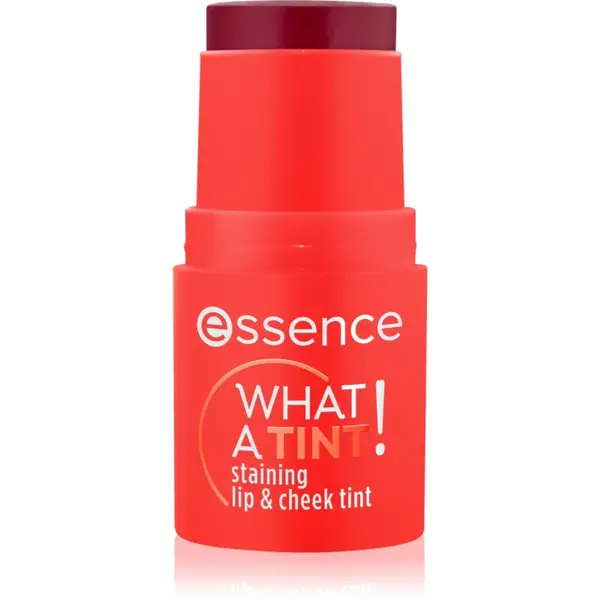 essence WHAT A TINT! fard multifuncțional, pentru buze și obraz culoare 20 Grapefruit Bliss 5 g