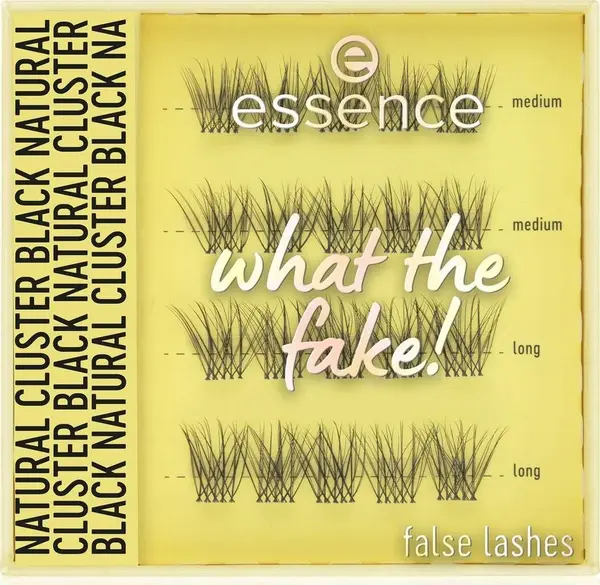 Essence What The Fake! Gene false tipuri de buchete, 06 Natural Cluster Black