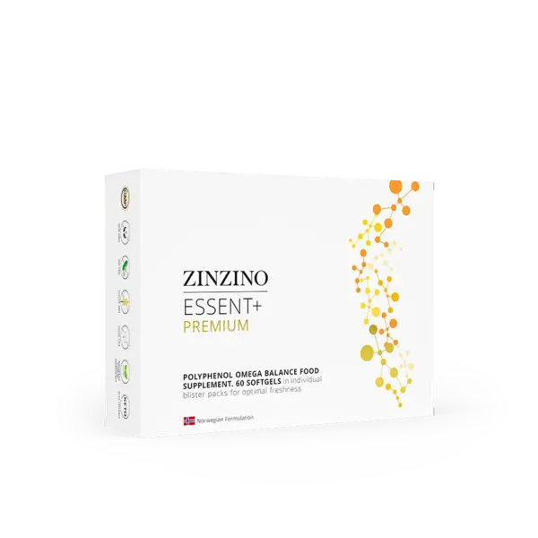 Essent+ Premium - omega-3 si polifenoli, 30 capsule, Zinzino