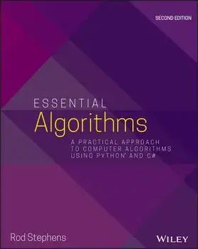 Essential Algorithms: A Practical Approach to Computer Algorithms Using Python and C#, Paperback/Rod Stephens