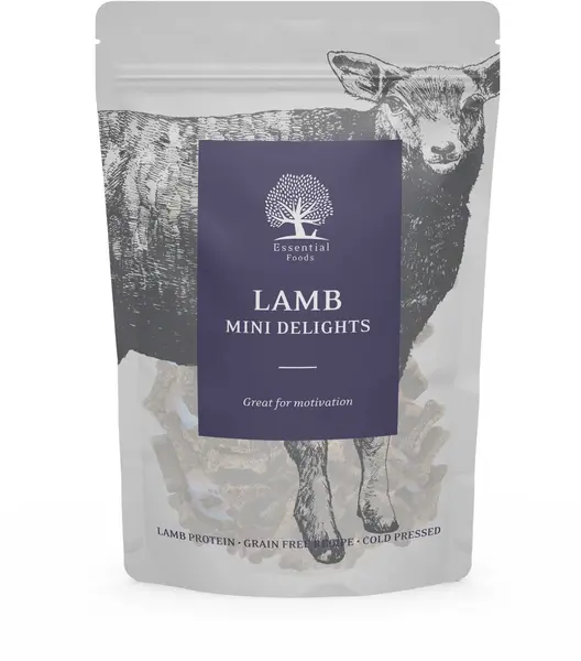 ESSENTIAL LAMB MINI Recompense pentru câini, cu Miel 100g