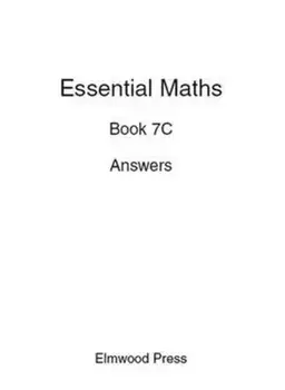 Essential Maths 7C Answers, Paperback/Michael White