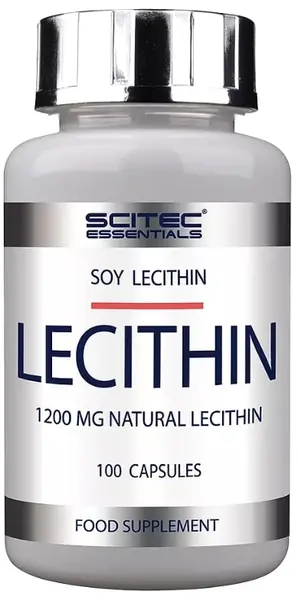 Essentials Lecithin, 1200 mg, 100 capsule, Scitec Nutrition