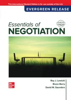 Essentials of Negotiation: 2024 Release ISE. 8 ed, Paperback/David Saunders