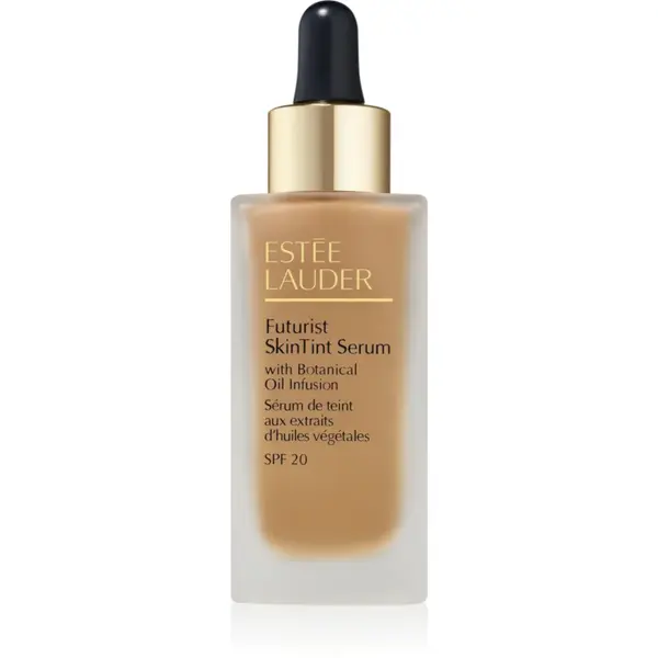 Estée Lauder Futurist SkinTint Serum Foundation With Botanical Oil Infusion SPF 20 machiaj de îngrijire SPF 20 culoare 3W1 Tawny 30 ml