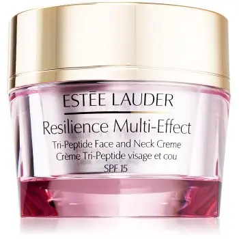 Estée Lauder Resilience Multi-Effect Tri-Peptide Face and Neck Creme SPF 15 cremă intens hrănitoare pentru piele normală și mixtă