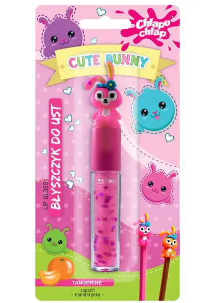 Estetica Luciu de buze Cute Bunny, mandarină, 7 ml