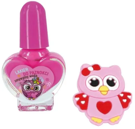 Estetica Ojă pentru copii, roz, 5 ml + Inel bufniță