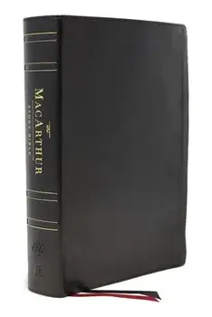 Esv, MacArthur Study Bible, 2nd Edition, Genuine Leather, Black: Unleashing God's Truth One Verse at a Time, Leather/John F. MacArthur