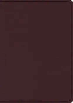 ESV Study Bible, Large Print (Burgundy), Bonded Leather/***