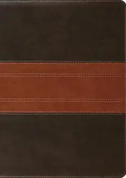 ESV Study Bible, Large Print (Trutone, Forest/Tan, Trail Design)/***