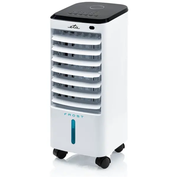 Eta Eta 256890000 Ventilator, 3 viteze, rezervor de apa de 3,5 l, 20 m², 65 W, temporizator, alb
