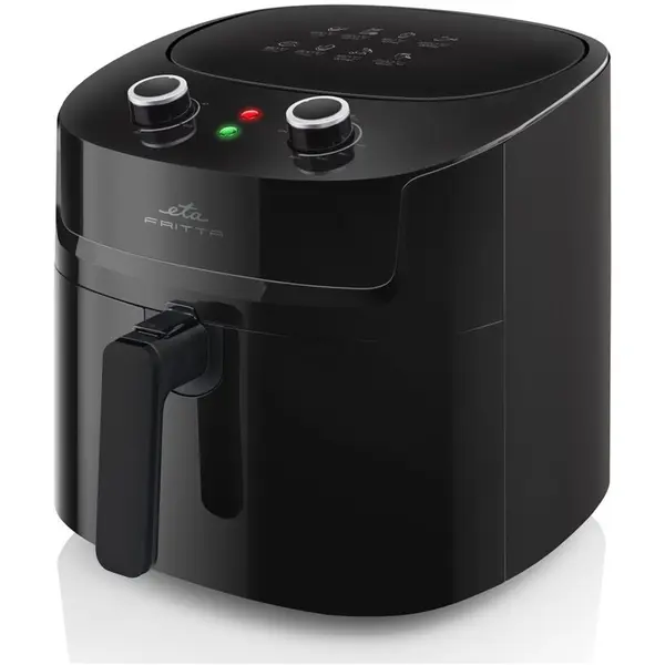 Eta Friteuza cu aer cald ETA216890000 Fritta, Putere 1800 W, Capacitate 7,2 L,Tehnologie cu aer cald, Negru