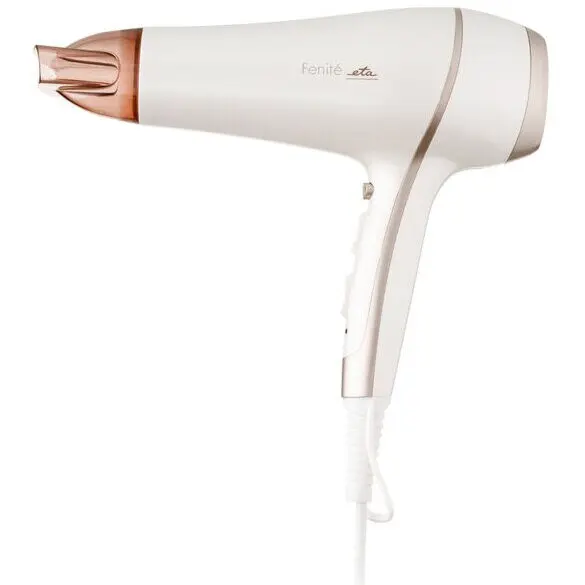 Eta Set uscator de par Eta 732090010, 2400W, 2 viteze, 3 trepte de temperatura, Aur alb-Roz