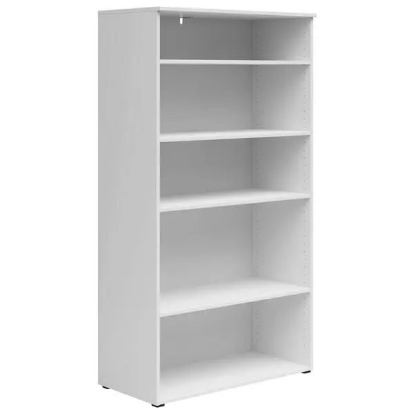 Etajeră, 80/147/40 cm, alb,
