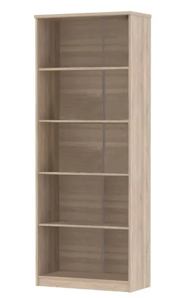 Etajera Office Stejar Sonoma 190 80 37 cm - Raft Depozitare Modern pentru Birou Living