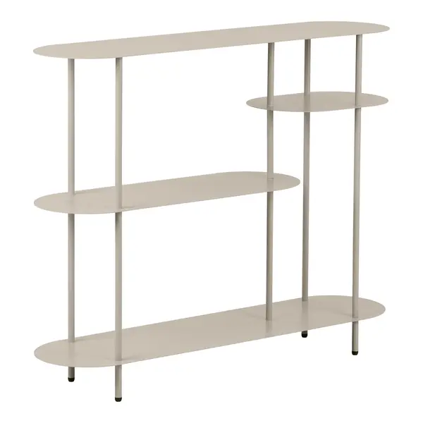 Etajera RENATE 31x118x97 CM - Beige