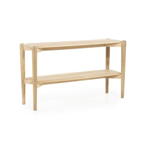 Etajera SELBA 130 x 40 x 75 CM - Lemn