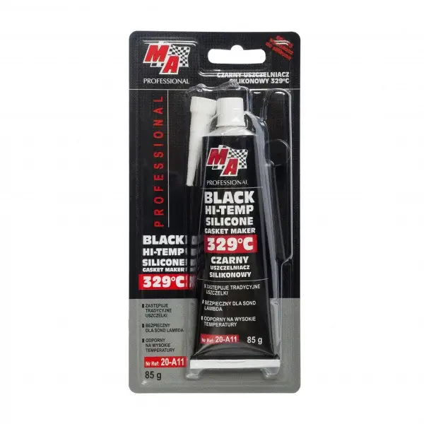 Etansant siliconic negru - blister 85 g